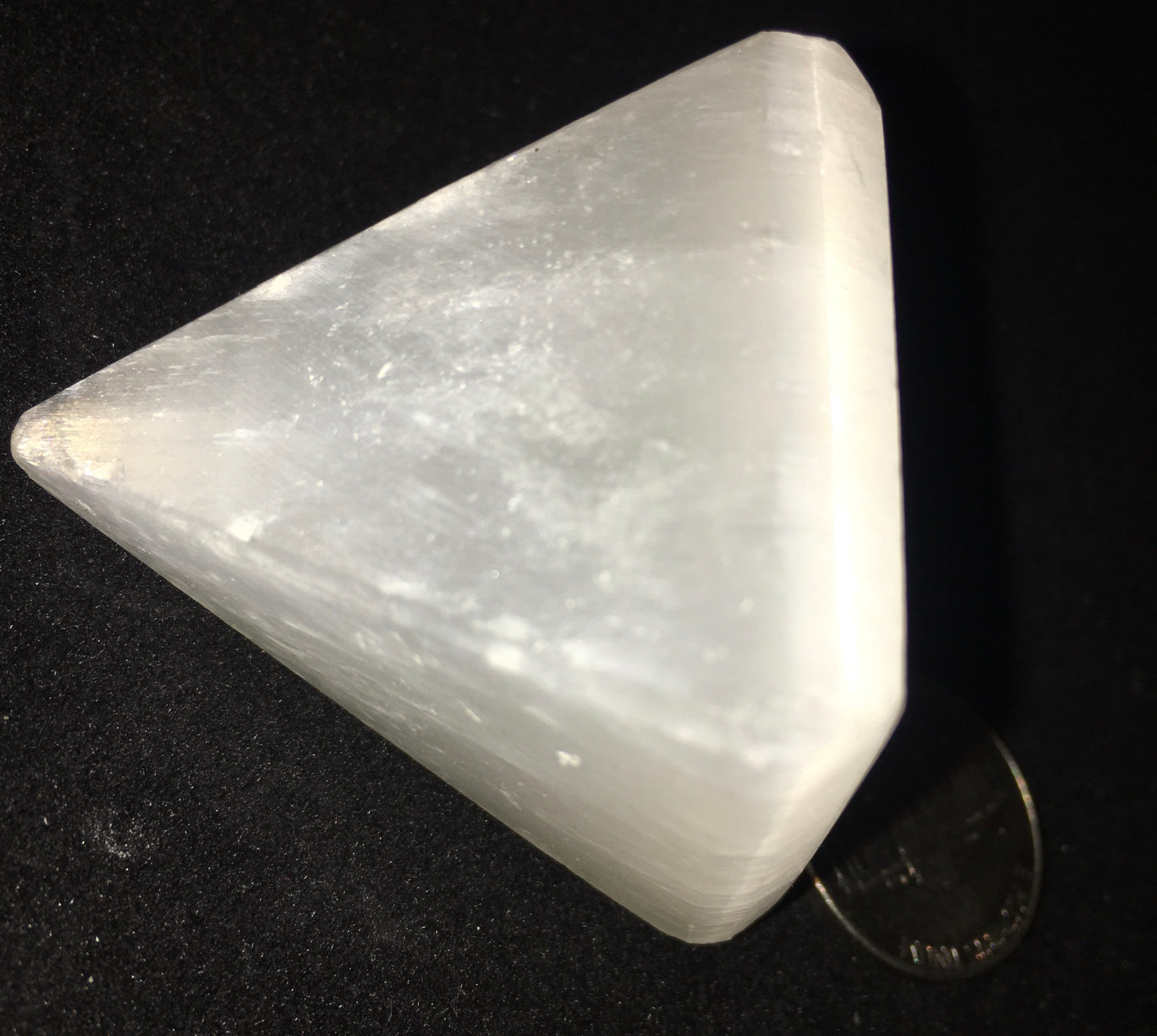 Small Selenite Pyramid