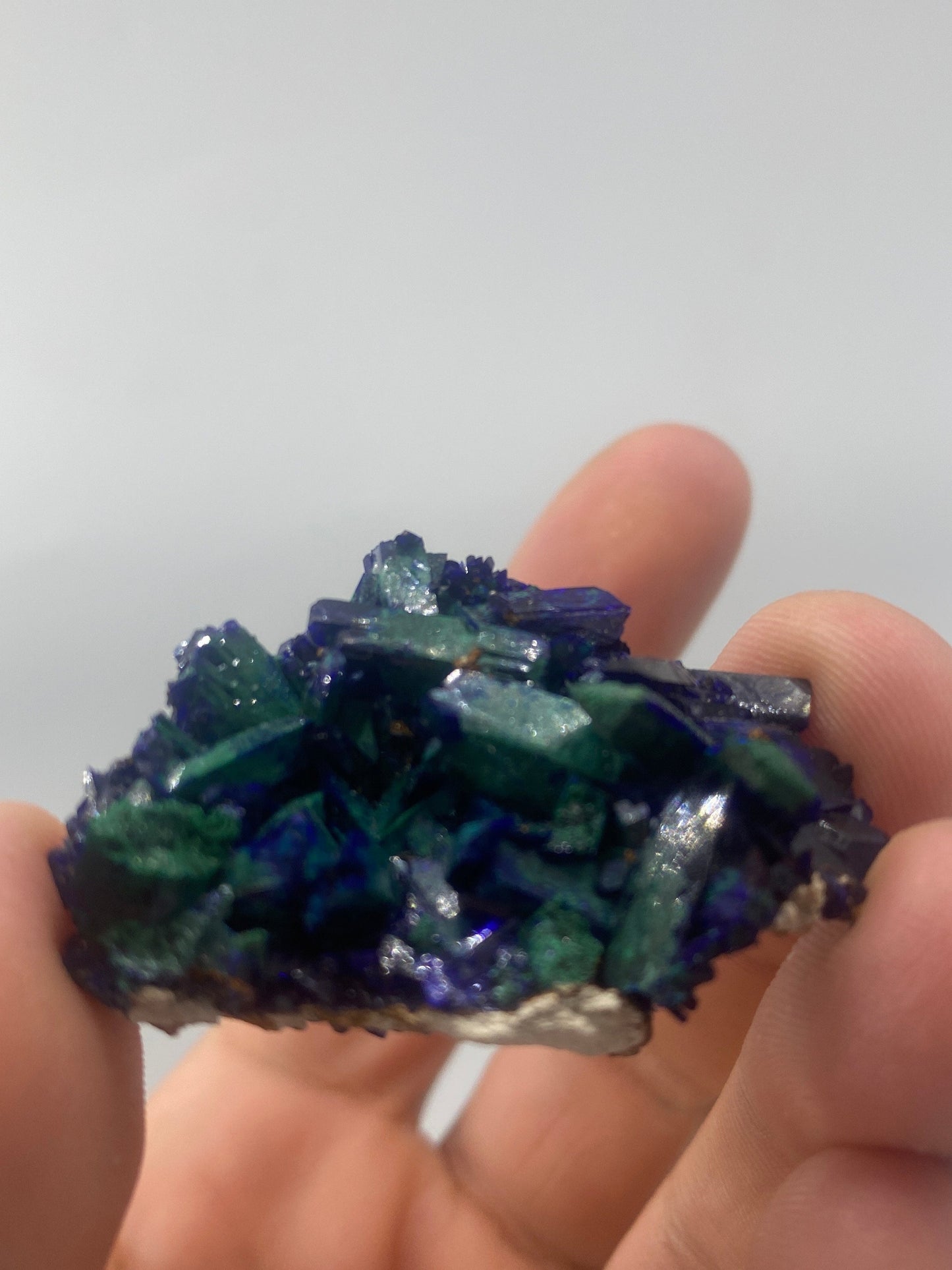 Azurite from Kerrouchen, Morocco