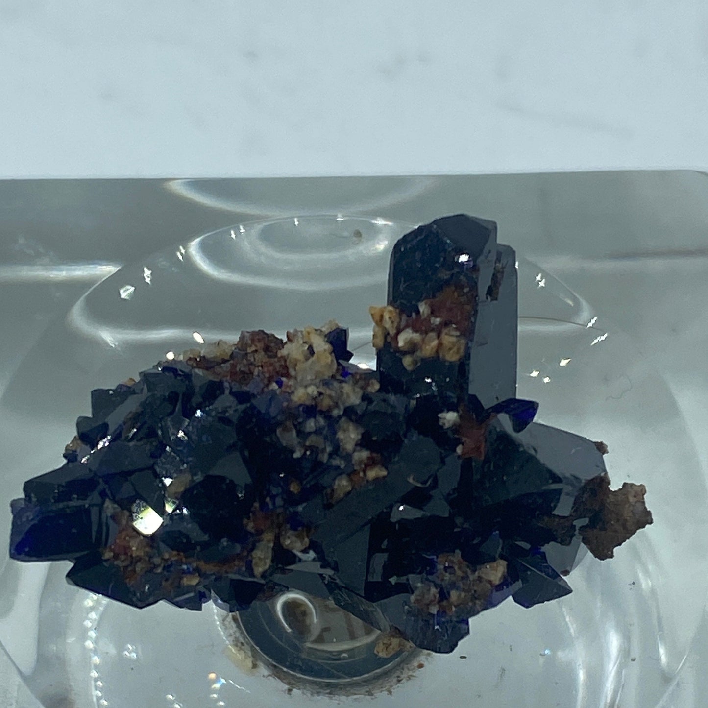 Azurite from Oumjrane Mine, Morocco