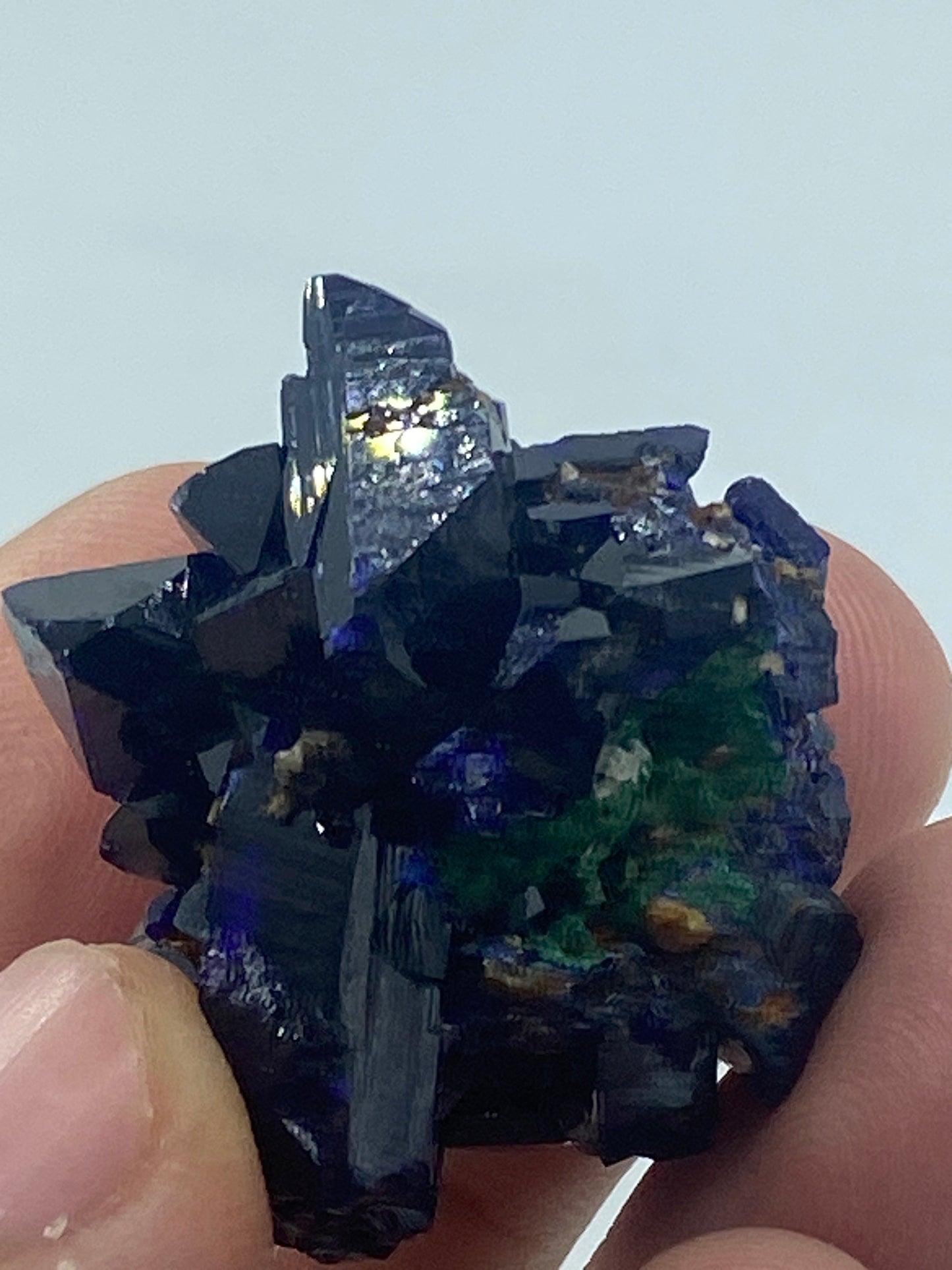 Azurite from Oumjrane Mine, Morocco