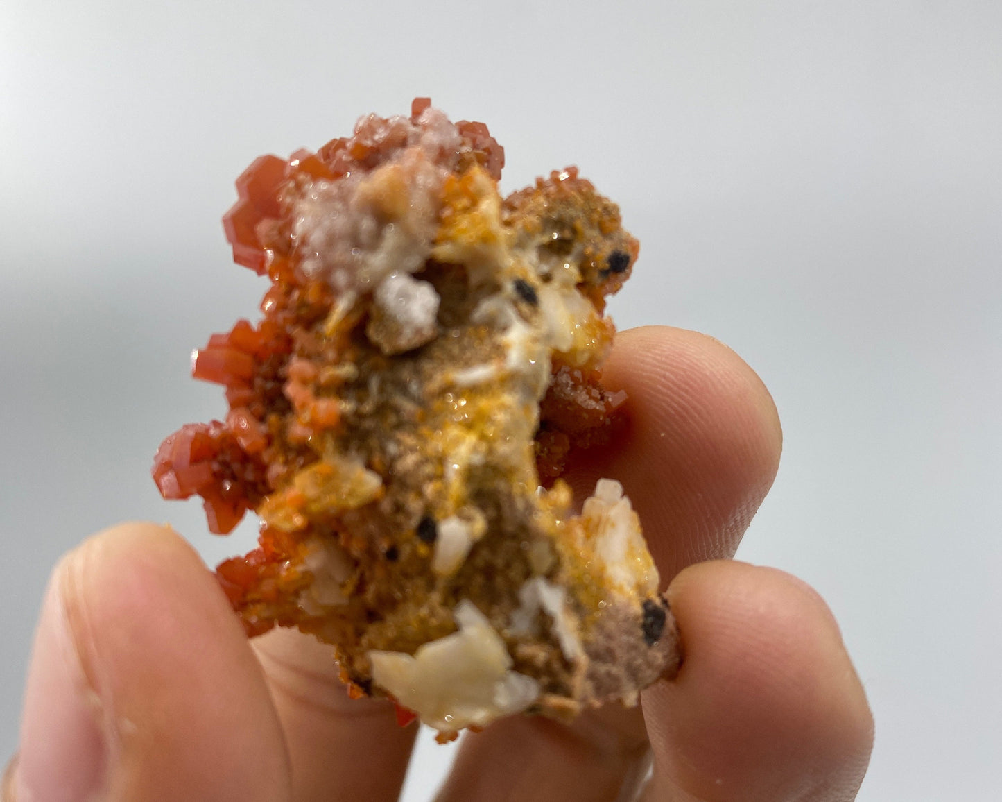 Vanadinite from Mibladen, Morocco