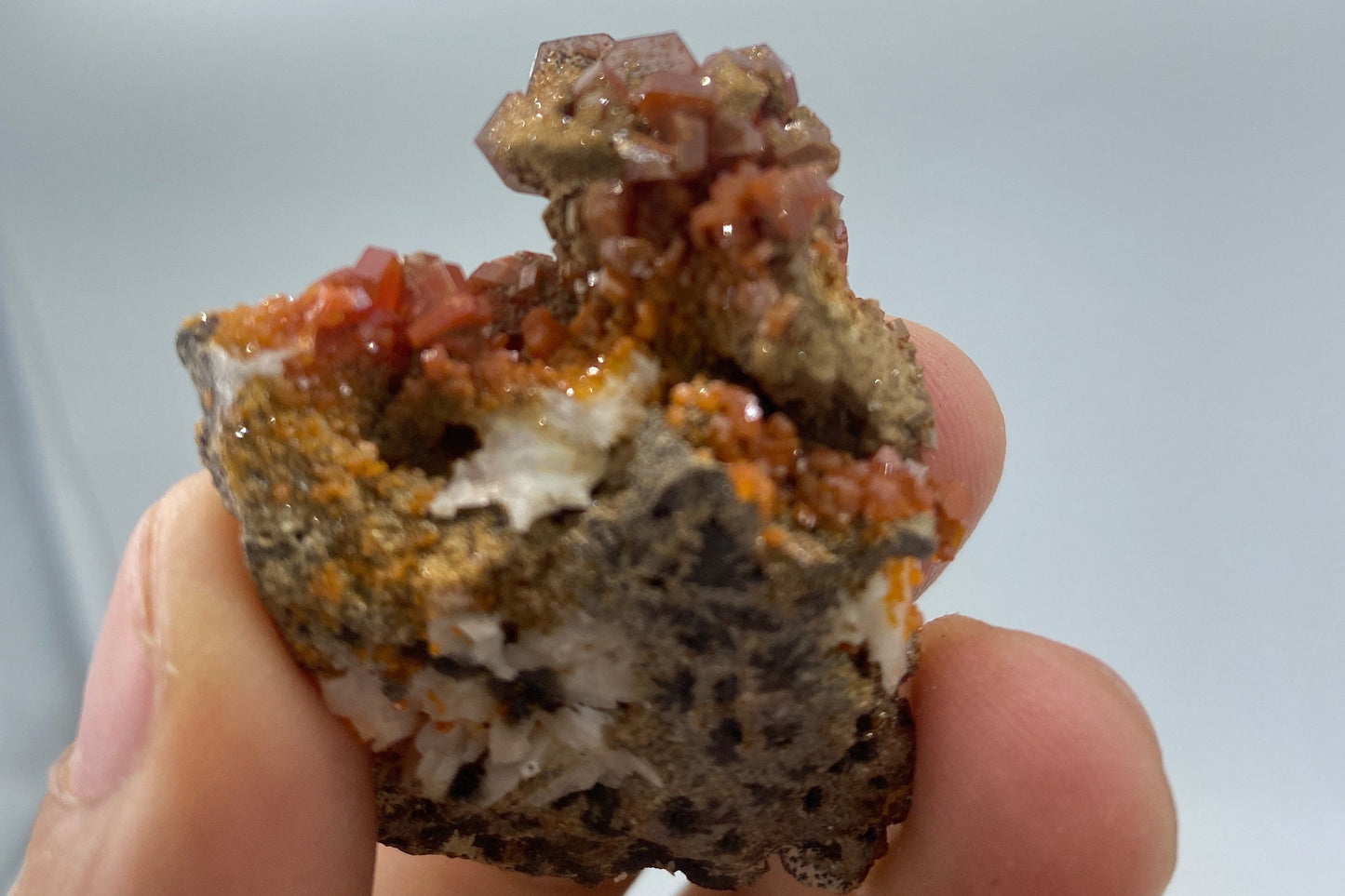 Vanadinite from Mibladen, Morocco