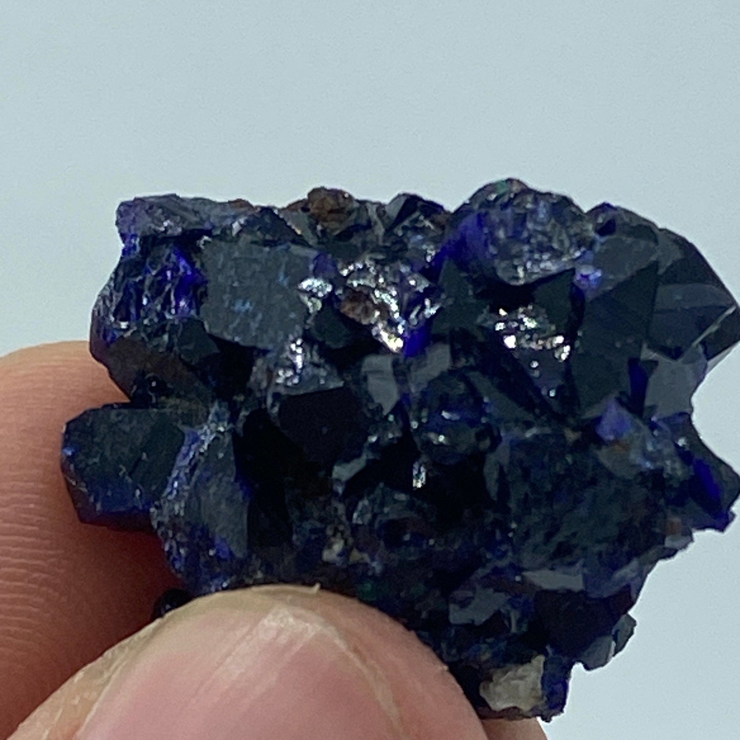 Azurite from Oumjrane Mine, Morocco