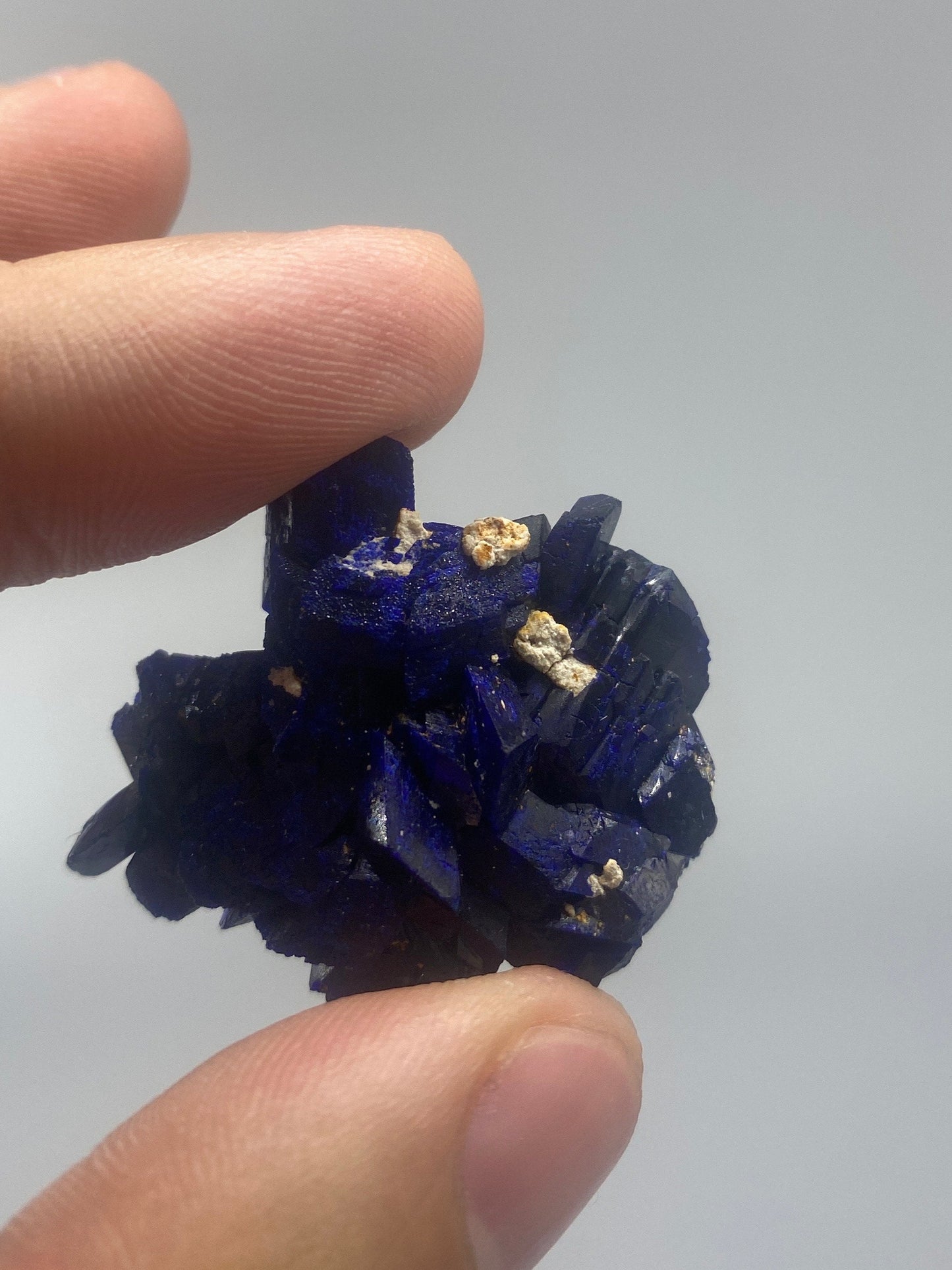 Azurite from Kerrouchen, Morocco