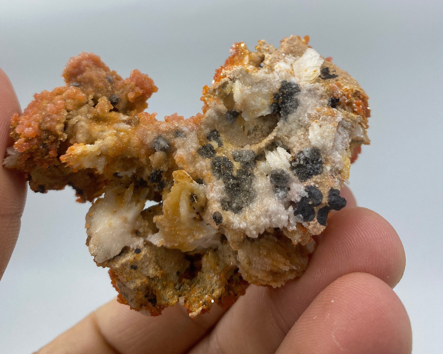 Vanadinite from Mibladen, Morocco