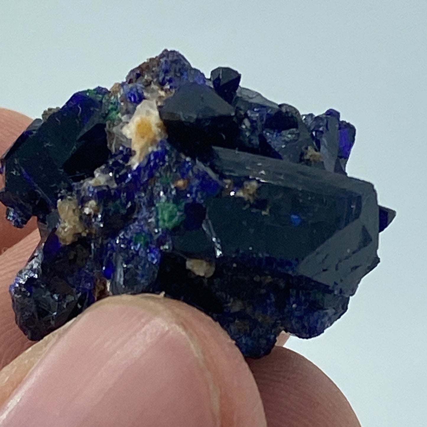 Azurite from Oumjrane Mine, Morocco