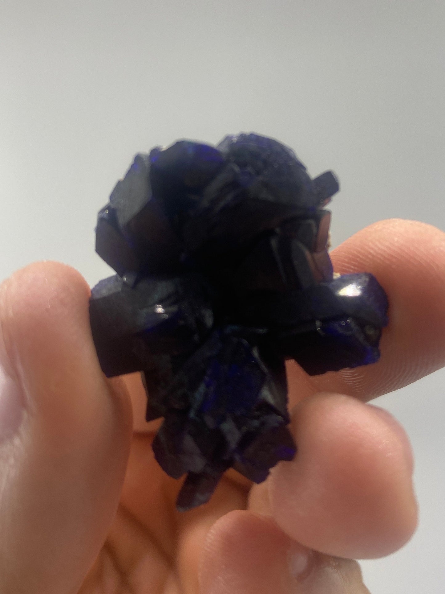 Azurite from Kerrouchen, Morocco