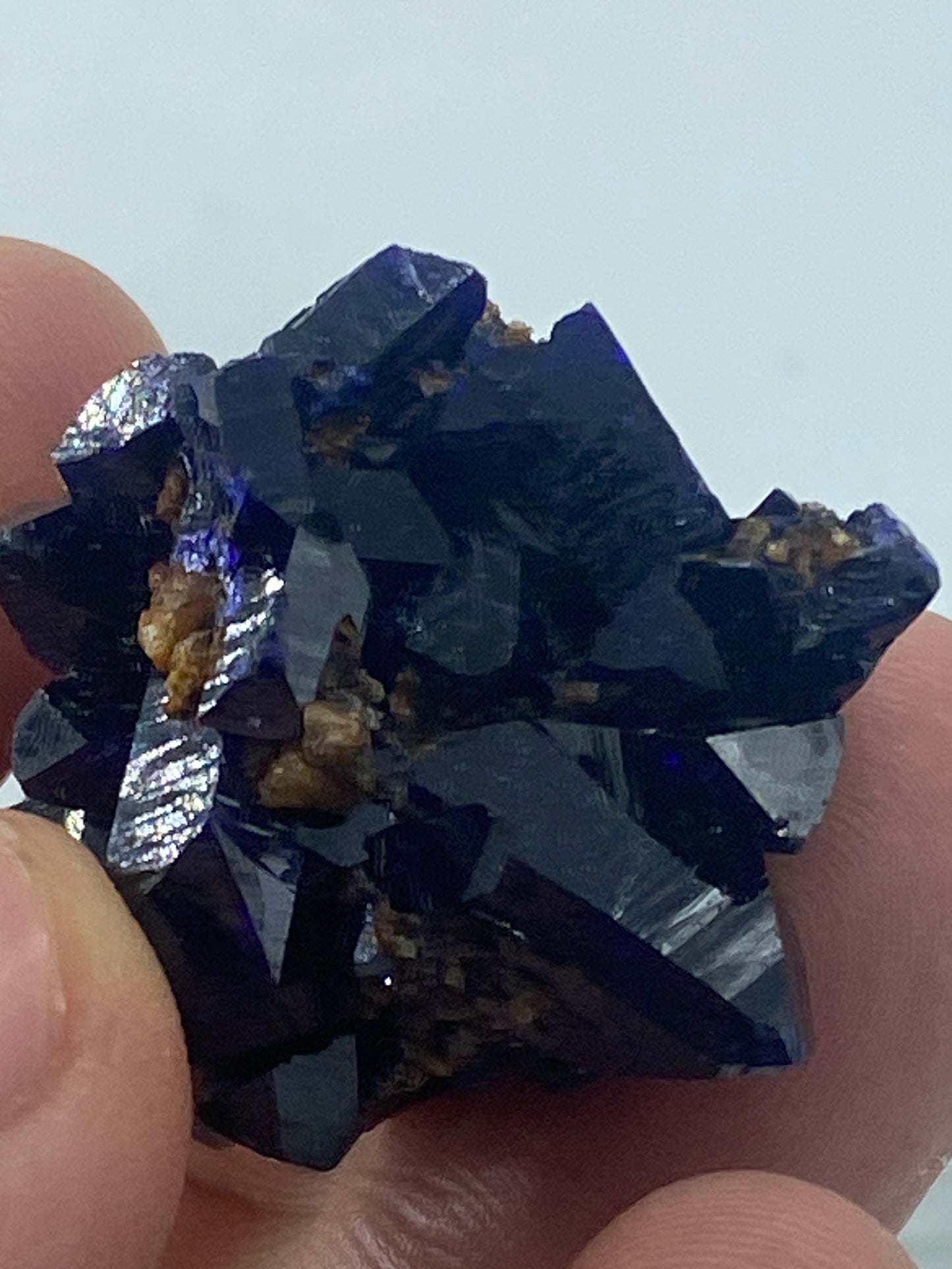 Azurite from Oumjrane Mine, Morocco