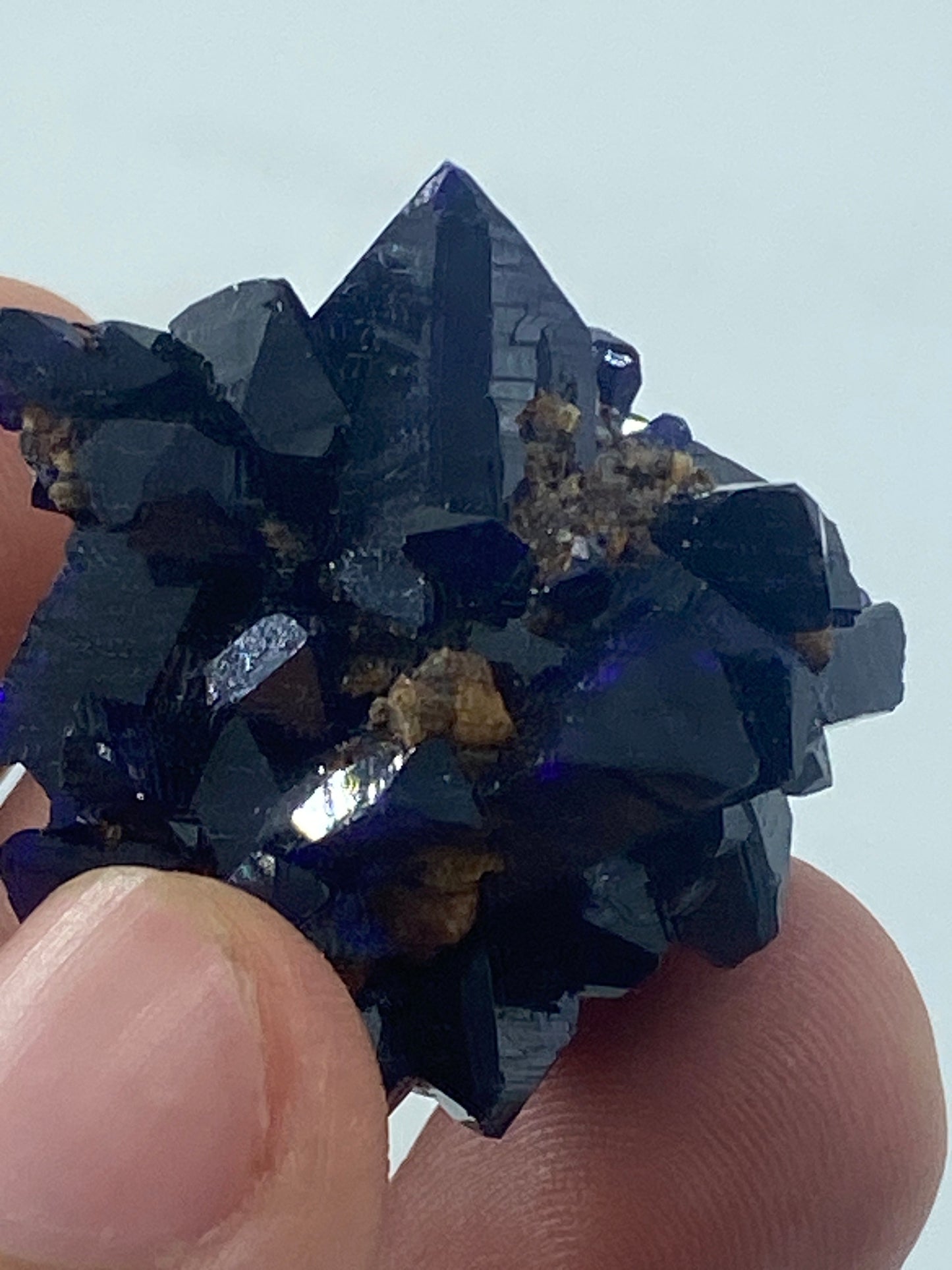 Azurite from Oumjrane Mine, Morocco