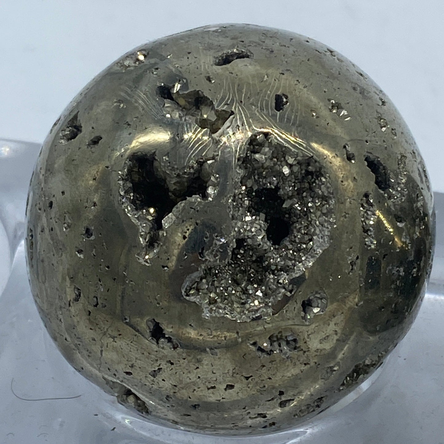 Small Pyrite Sphere from Peru