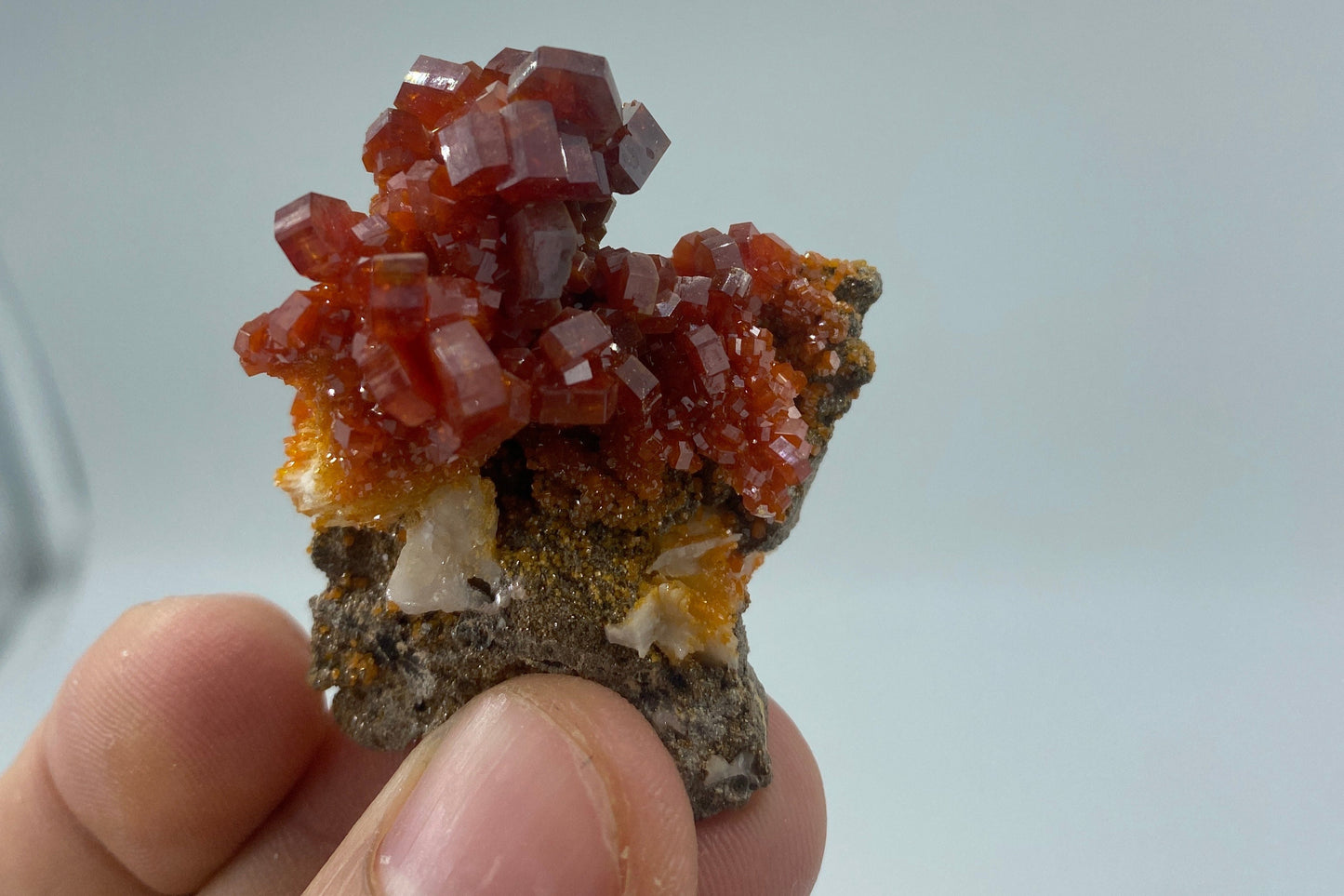 Vanadinite from Mibladen, Morocco