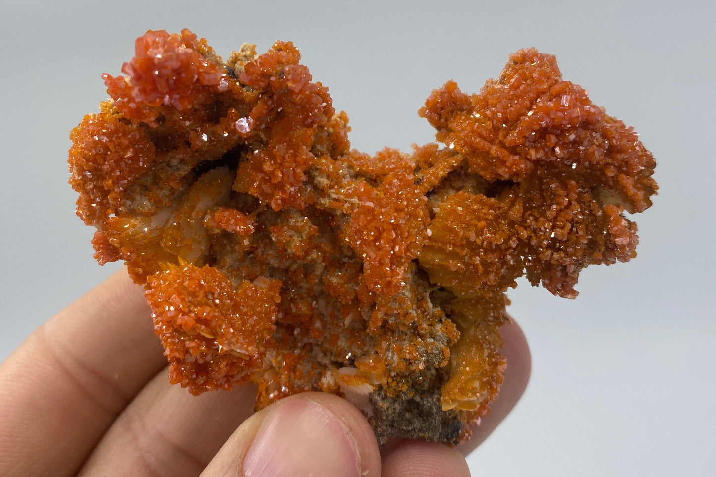 Vanadinite from Mibladen, Morocco