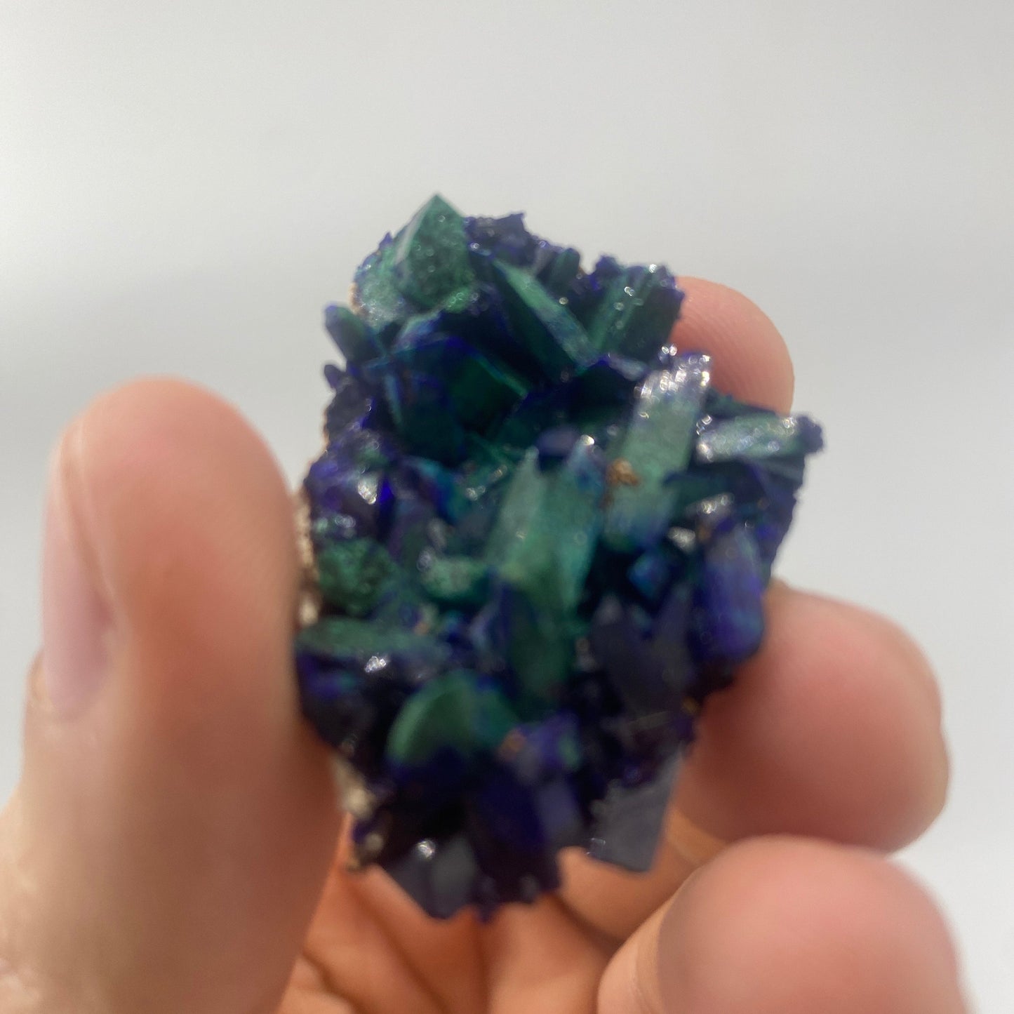 Azurite from Kerrouchen, Morocco