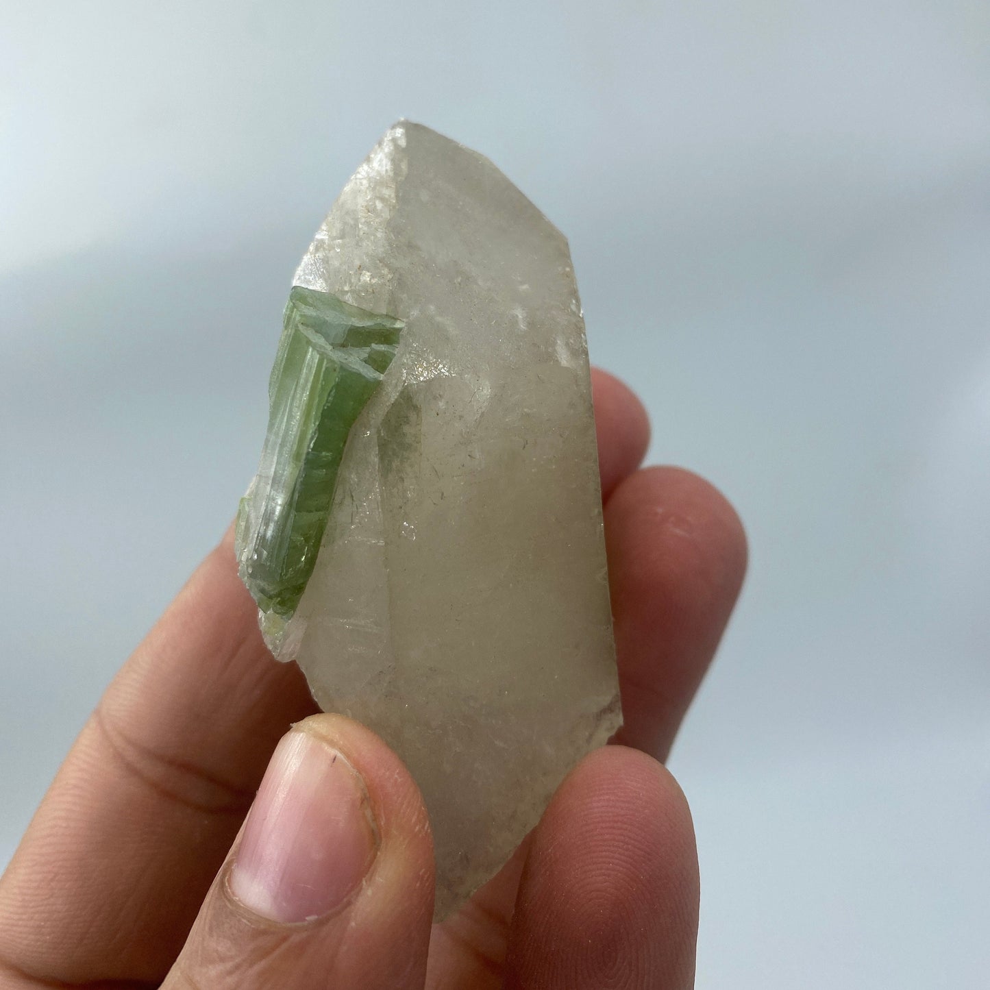 Quartz with Tourmaline from Brazil