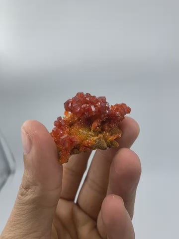 Vanadinite from Mibladen, Morocco