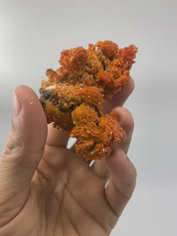 Vanadinite from Mibladen, Morocco